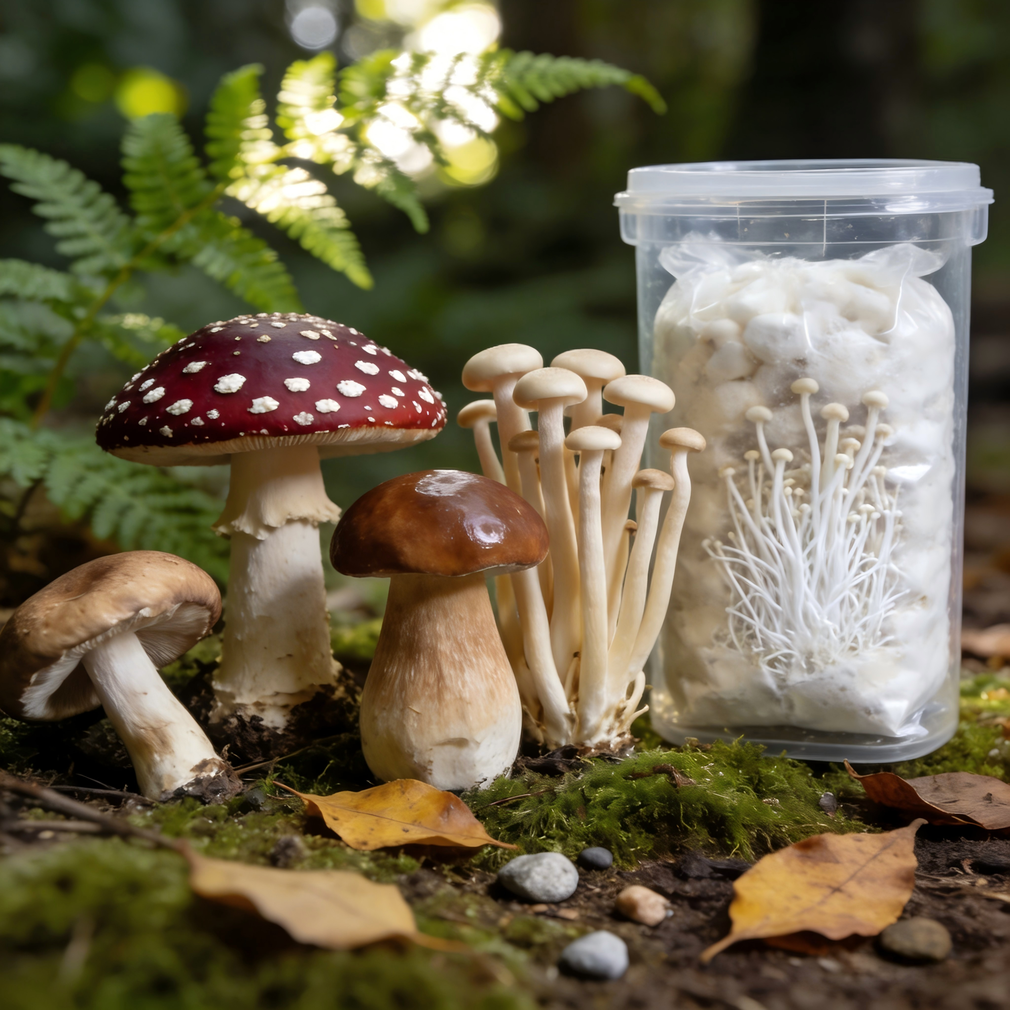 Mushrooms, Spawns & Kits