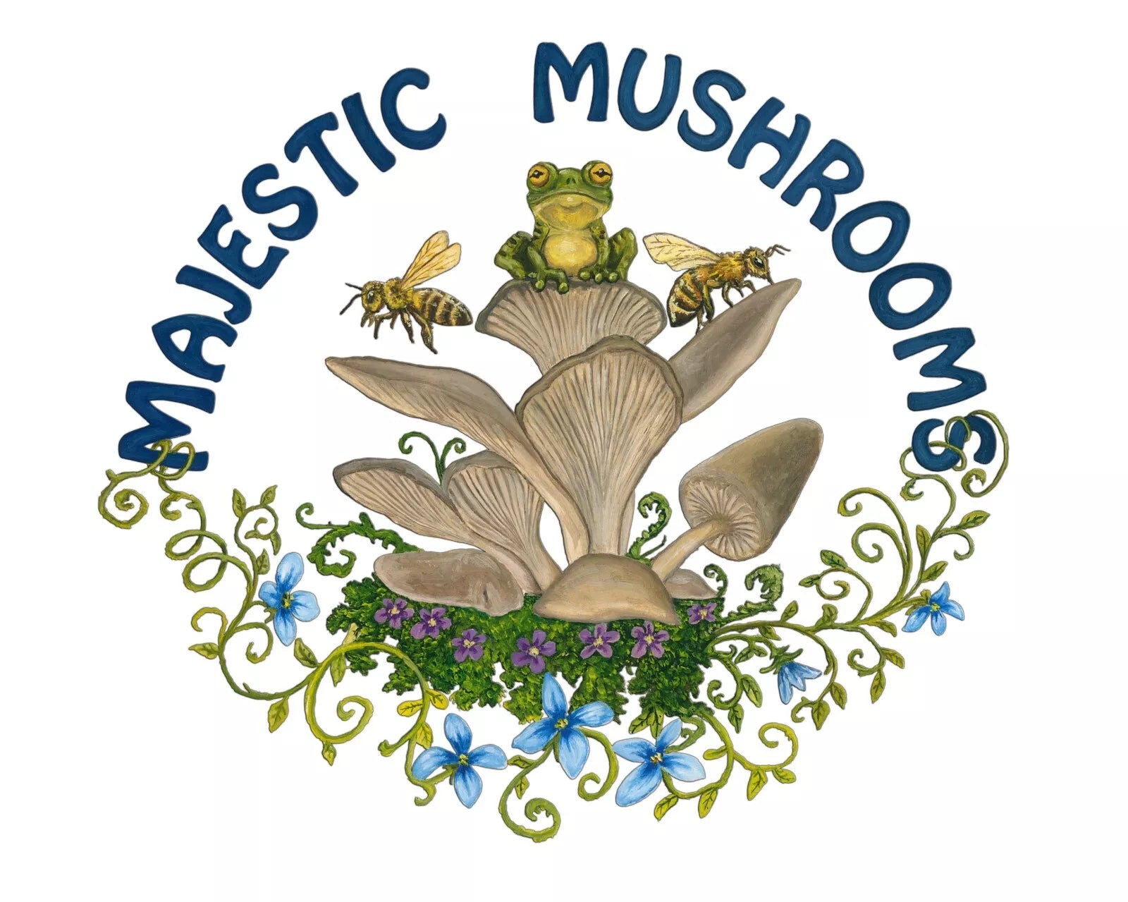 Grey Oyster Mushroom Plug Spawn 500X -FREE USA shipping